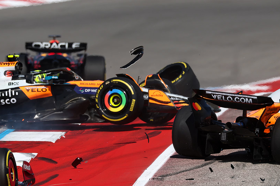 Drama in Austin! Norris and Piastri collide during the sprint as Max Verstappen takes victory Drama in Austin! Norris and Piastri collide during the sprint as Max Verstappen takes victory