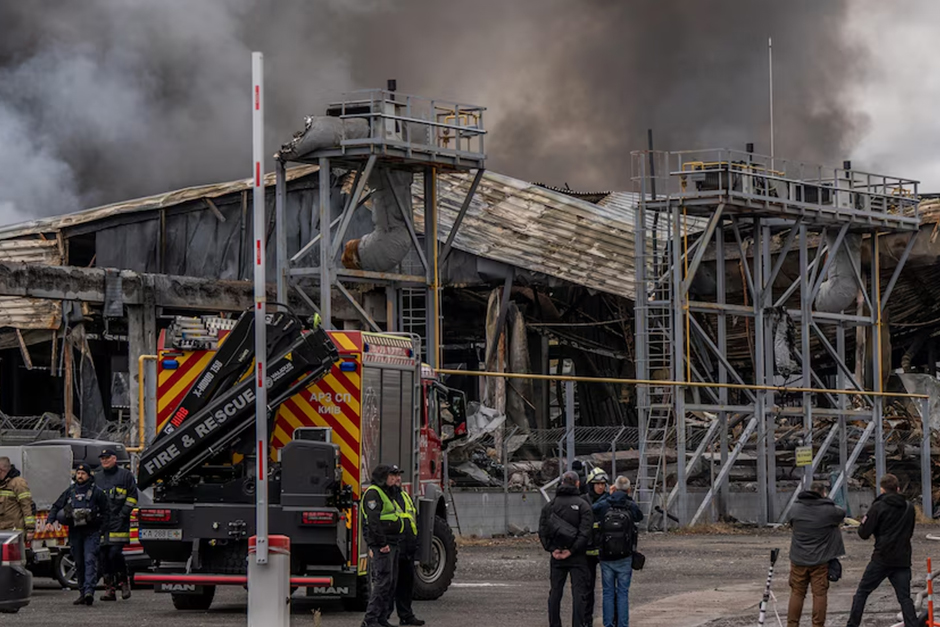 Russian missile and drone attacks kill four in Ukraine, as Zelenskyy begs for air defense