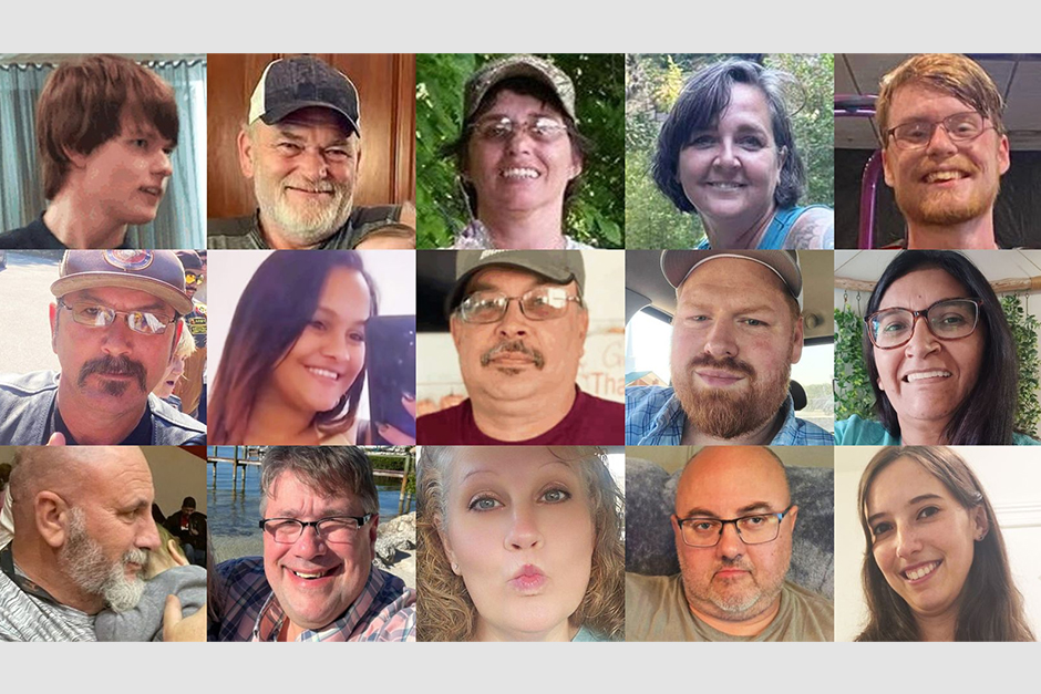 Authorities identify 16 killed in Tennessee explosives factory blast