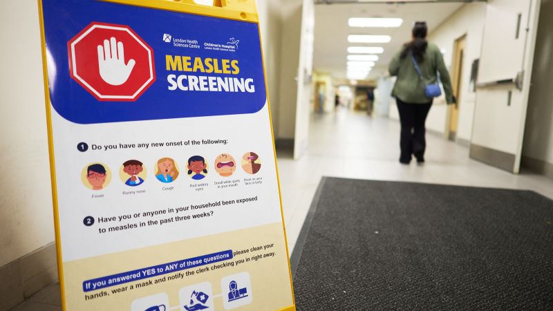 Canada could soon lose its measles-free status, and the US might, too.