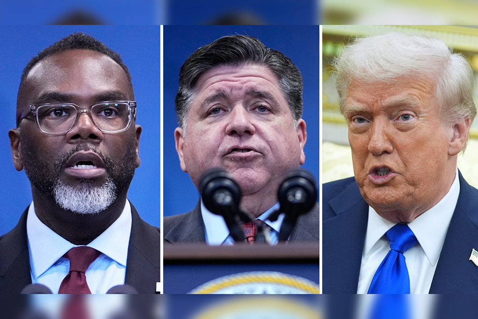 President Trump posts on Truth Social that Chicago Mayor Johnson, Gov. Pritzker  President Trump posts on Truth Social that Chicago Mayor Johnson, Gov. Pritzker