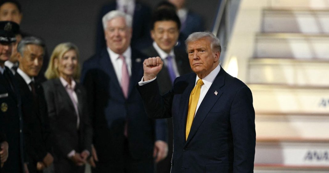 From Japan, Trump thinks a China trade deal is just days away.