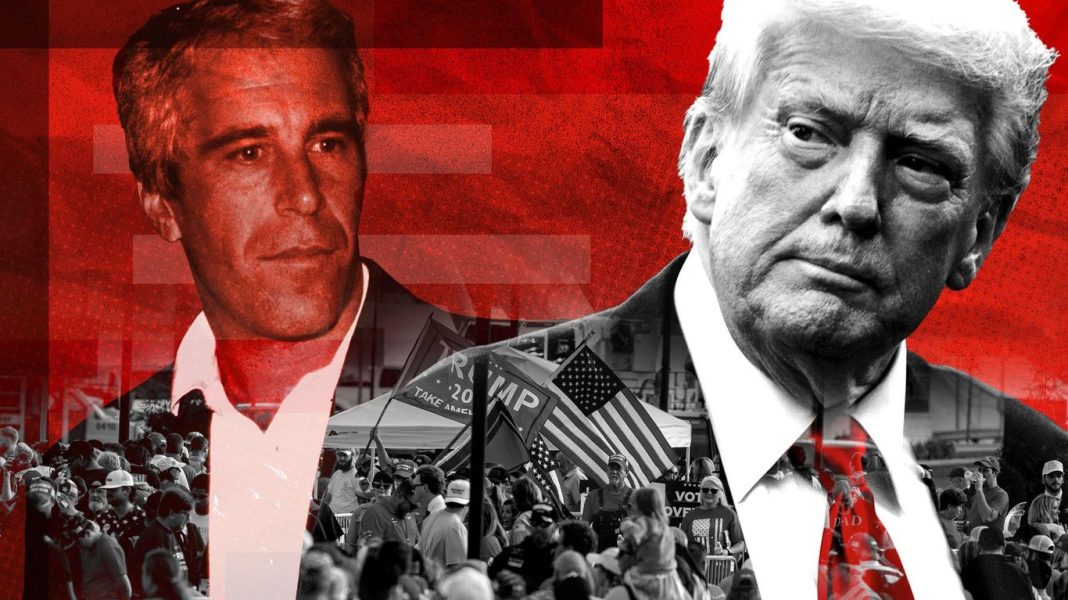 Trump created his own mess with the Epstein files. Trump created his own mess with the Epstein files.