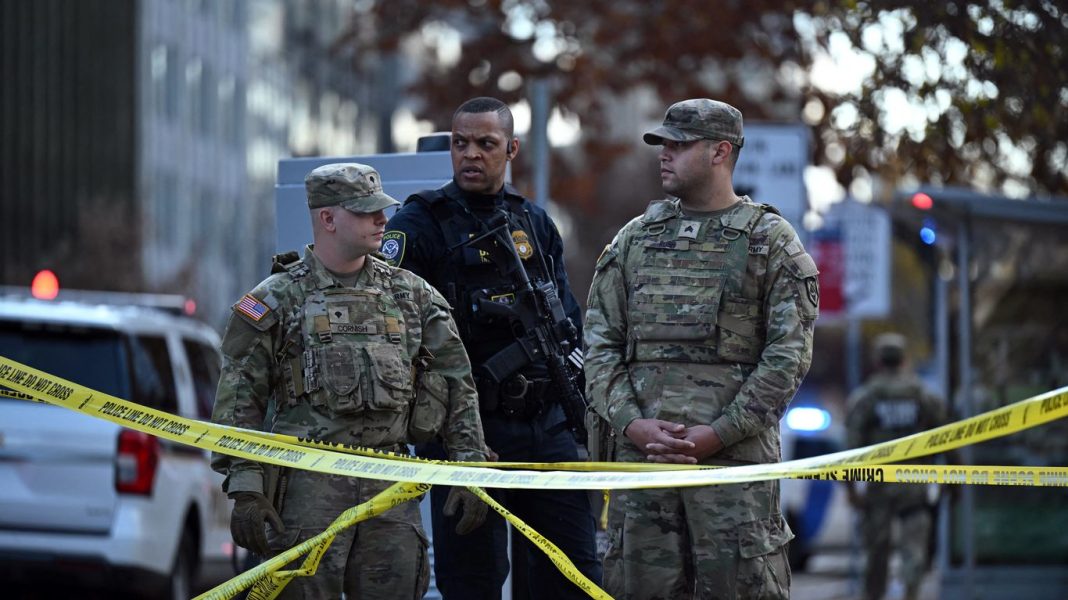 Two National Guard members are fighting for their lives after a shooting near the White House. Two National Guard members are fighting for their lives after a shooting near the White House.