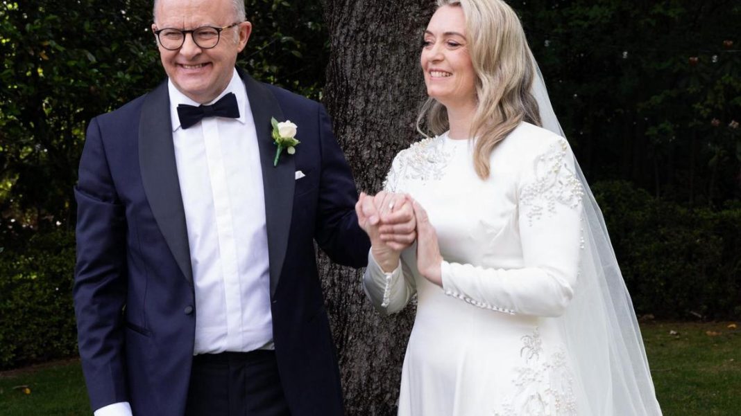Anthony Albanese becomes first ever Australian Prime Minister to marry in office Anthony Albanese becomes first ever Australian Prime Minister to marry in office