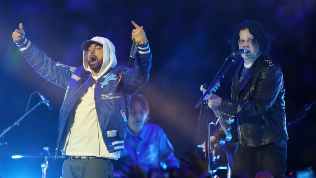 Jack White's Searing Thanksgiving Halftime Show – And Eminem Showed Up!