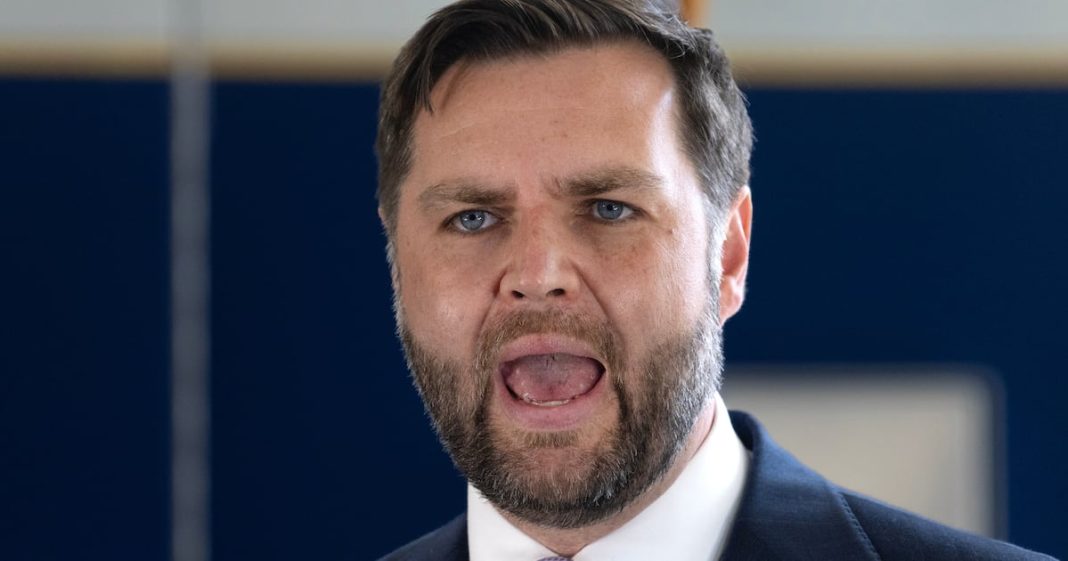 JD Vance got destroyed for his cringey attempt to join the joke.