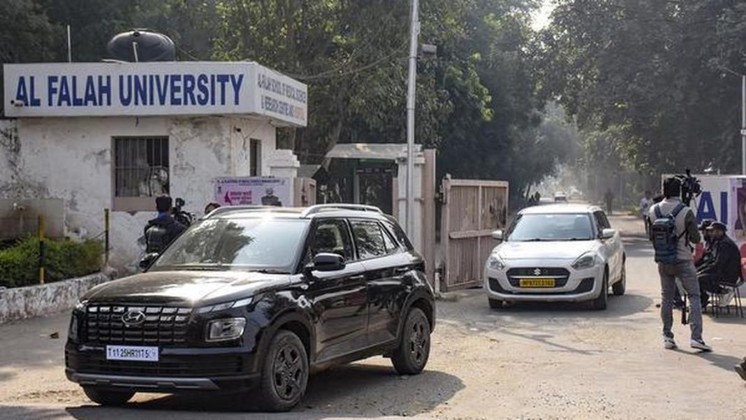Al Falah University, under scanner for Delhi Red Fort blast, gets show-cause from NAAC over false accreditation claim Al Falah University, under scanner for Delhi Red Fort blast, gets show-cause from NAAC over false accreditation claim