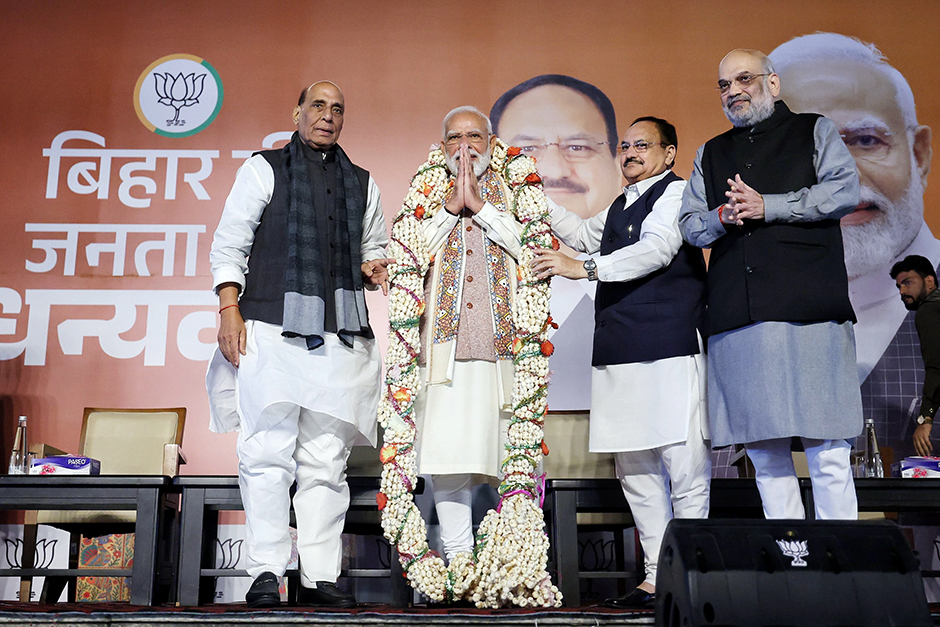 Bihar Election Result 2025 LIVE: Sharad Pawar credits ₹10k payout for NDA victory, says ‘corruption of sorts’