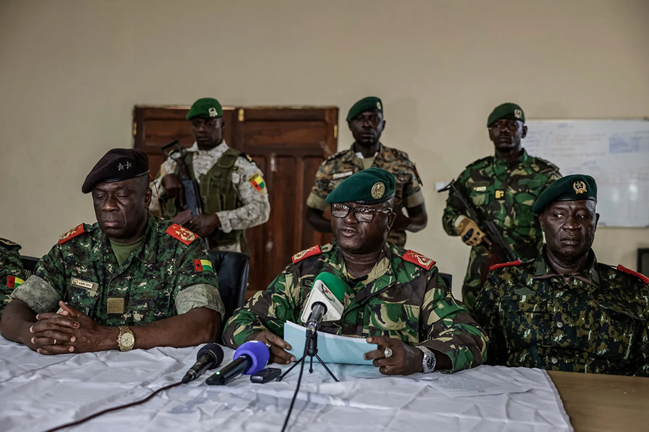 Soldiers in Guinea-Bissau are on state TV saying they’ve seized power