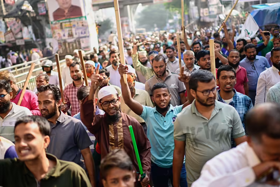 Bangladesh on edge ahead of Hasina verdict: Multiple crude bombs explode in Dhaka; police told to shoot violent protesters on sight