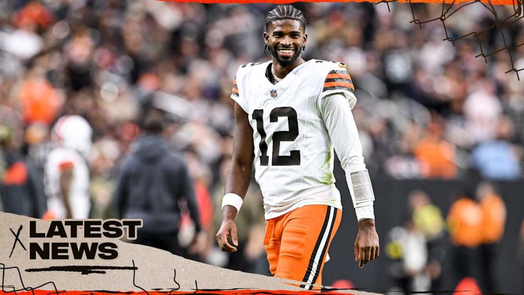 Shedeur Sanders will start for the Browns in Week 13 against the 49ers.