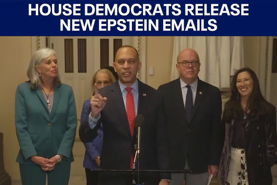 House Democrats just released new Epstein emails, and Trump is mentioned. House Democrats just released new Epstein emails, and Trump is mentioned.