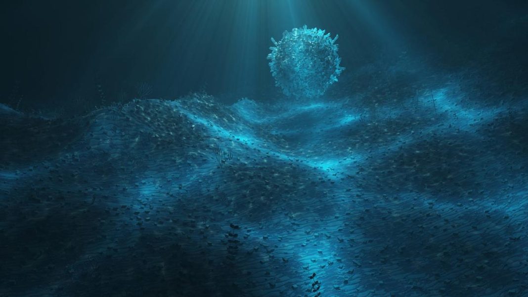 A meat-eating 'death ball' just surfaced from the deep. A meat-eating 'death ball' just surfaced from the deep.