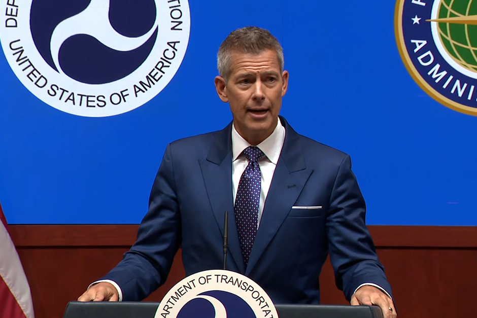 US to cut flights at 40 airports if shutdown doesn’t end, transportation secretary warns