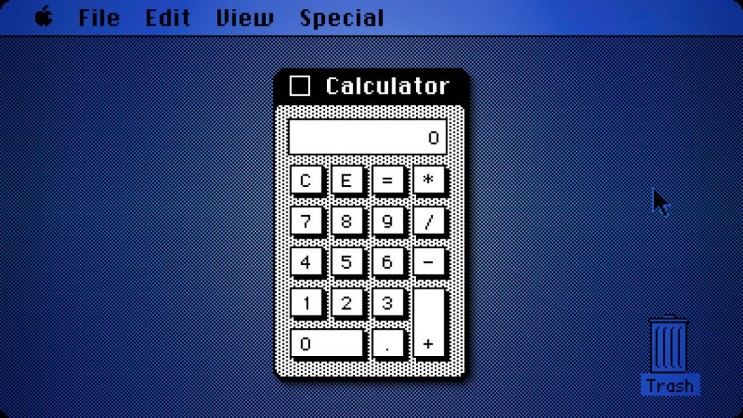 The Mac calculator's original design? Steve Jobs just played with sliders for ten minutes. The Mac calculator's original design? Steve Jobs just played with sliders for ten minutes.