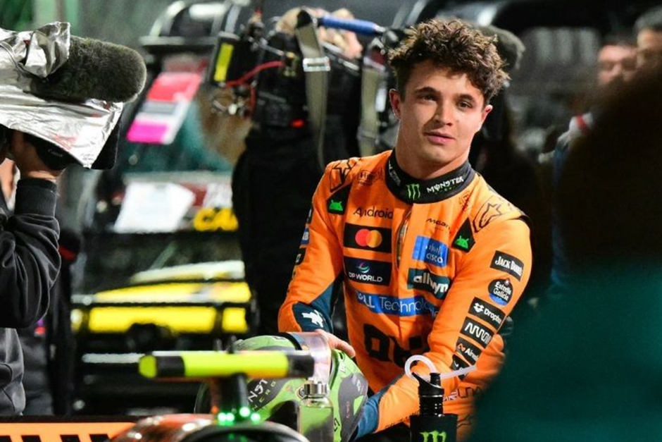 Lando Norris is on pole for the Las Vegas Grand Prix, and Oscar Piastri is fifth.