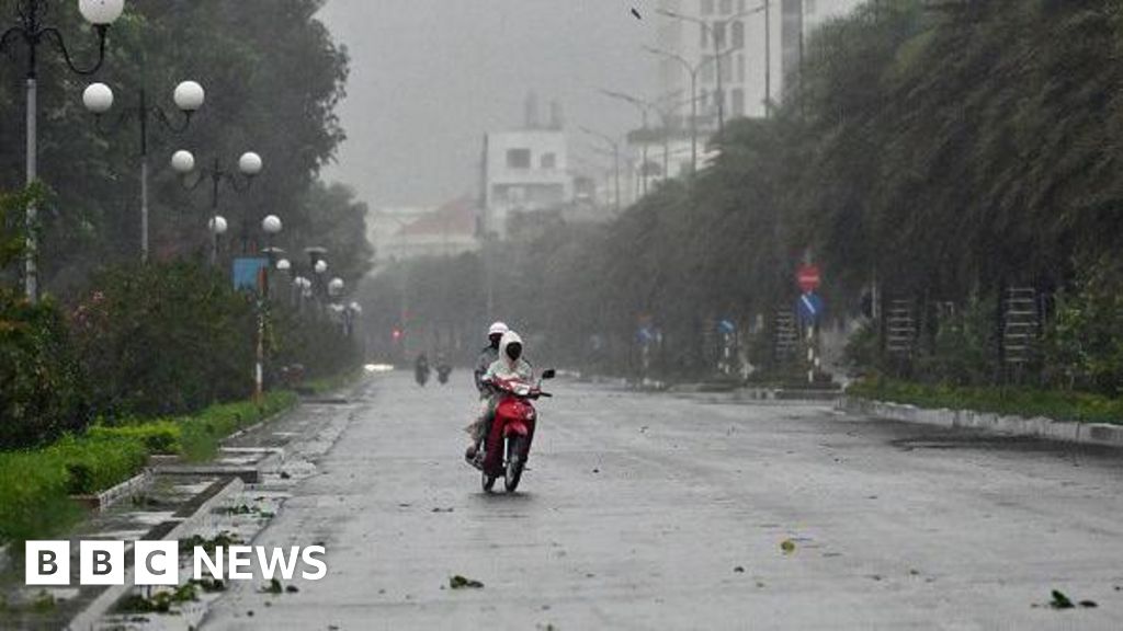 Typhoon Kalmaegi hits Vietnam after taking at least 114 lives in the Philippines. Typhoon Kalmaegi hits Vietnam after taking at least 114 lives in the Philippines.