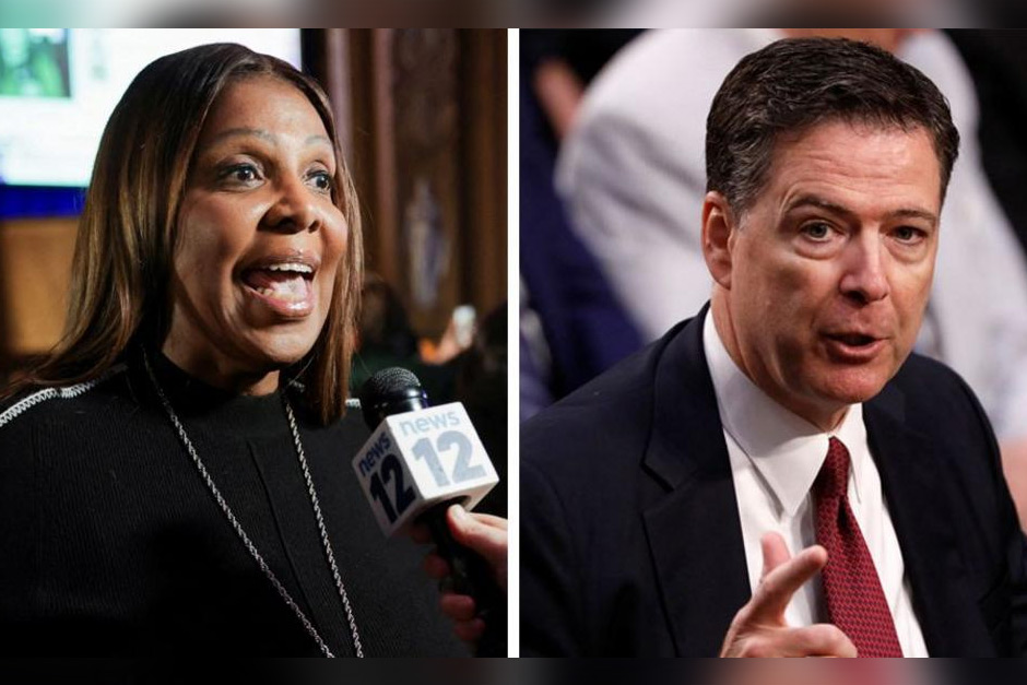 Breaking: Judge dismisses cases against James Comey and Letitia James