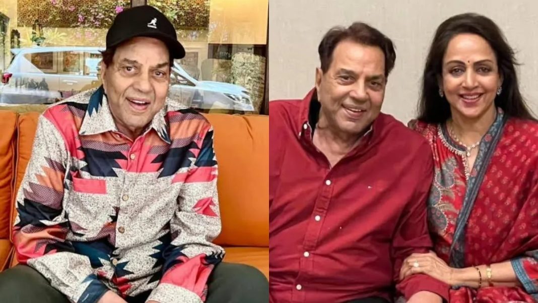 Hema Malini shares first update on Dharmendra’s health after admission to Breach Candy Hospital: ‘We are all with him’