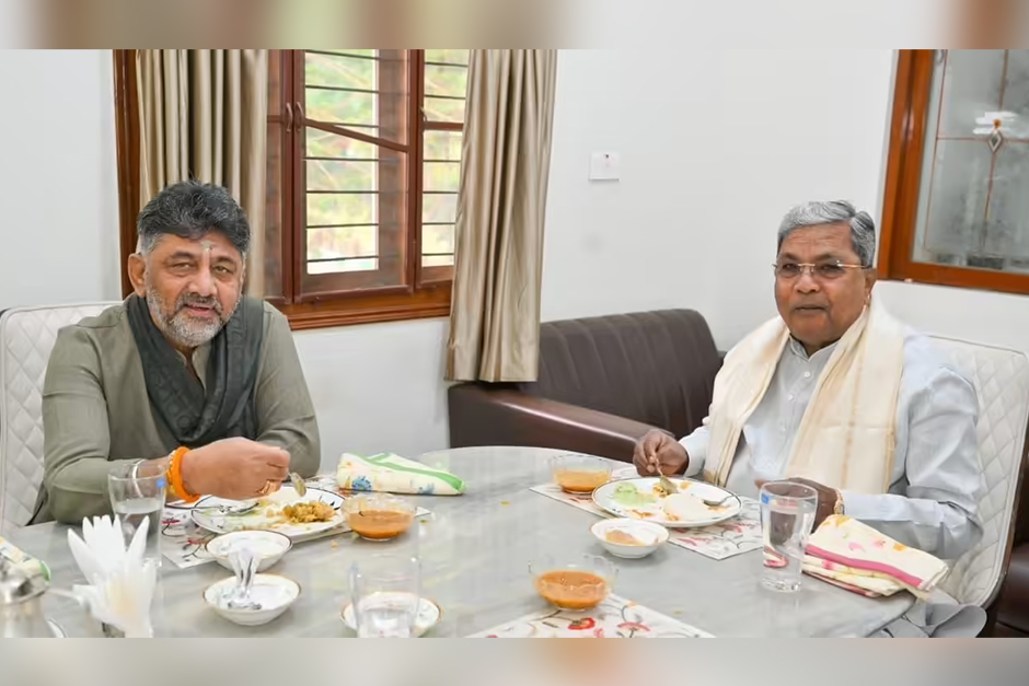 Siddaramaiah calls on DK Shivakumar for ‘breakfast’: ‘We will discuss everything’ Siddaramaiah calls on DK Shivakumar for ‘breakfast’: ‘We will discuss everything’