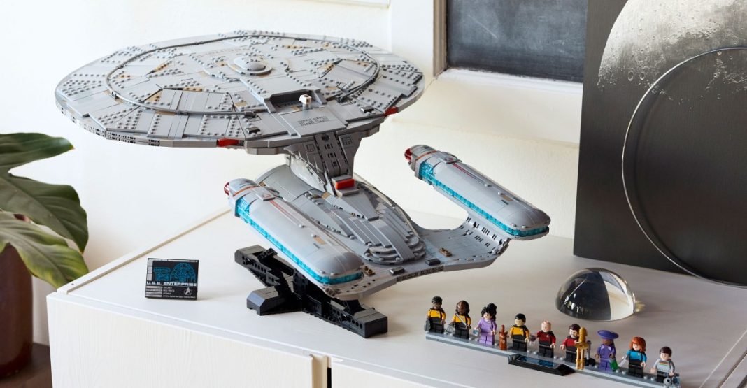 Guess what? Lego just dropped its first-ever Star Trek set: a $400 Enterprise with Data, Picard, and Worf! Guess what? Lego just dropped its first-ever Star Trek set: a $400 Enterprise with Data, Picard, and Worf!