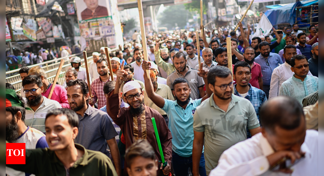 Bangladesh on edge ahead of Hasina verdict: Multiple crude bombs explode in Dhaka; police told to shoot violent protesters on sight Bangladesh on edge ahead of Hasina verdict: Multiple crude bombs explode in Dhaka; police told to shoot violent protesters on sight