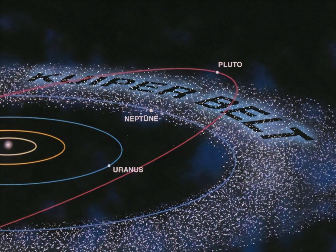 Scientists think they've spotted a unique new formation in the Kuiper Belt, thanks to data analysis. Scientists think they've spotted a unique new formation in the Kuiper Belt, thanks to data analysis.