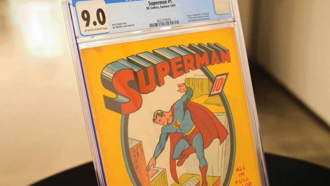 Found in an attic, a rare 'Superman No. 1' comic just sold for a whopping $9.12 million!