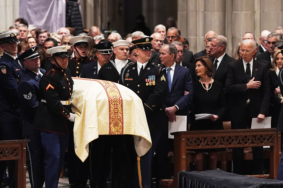 Bush, Democrats, and Republicans gathered for Cheney’s funeral. Trump didn’t. Bush, Democrats, and Republicans gathered for Cheney’s funeral. Trump didn’t.