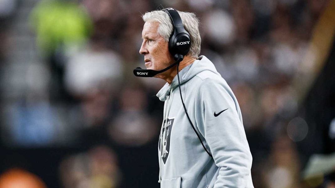 Pete Carroll discusses offensive coaching changes after the Raiders fell to the Browns.
