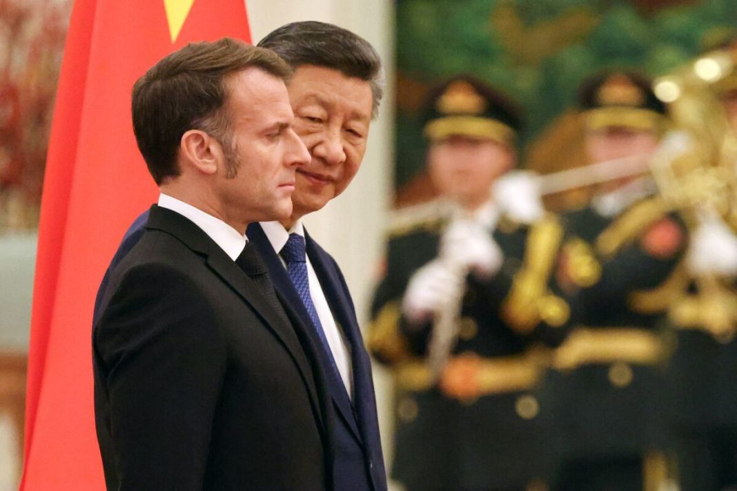 Macron asks Xi for help on Ukraine and more Chinese money. Macron asks Xi for help on Ukraine and more Chinese money.