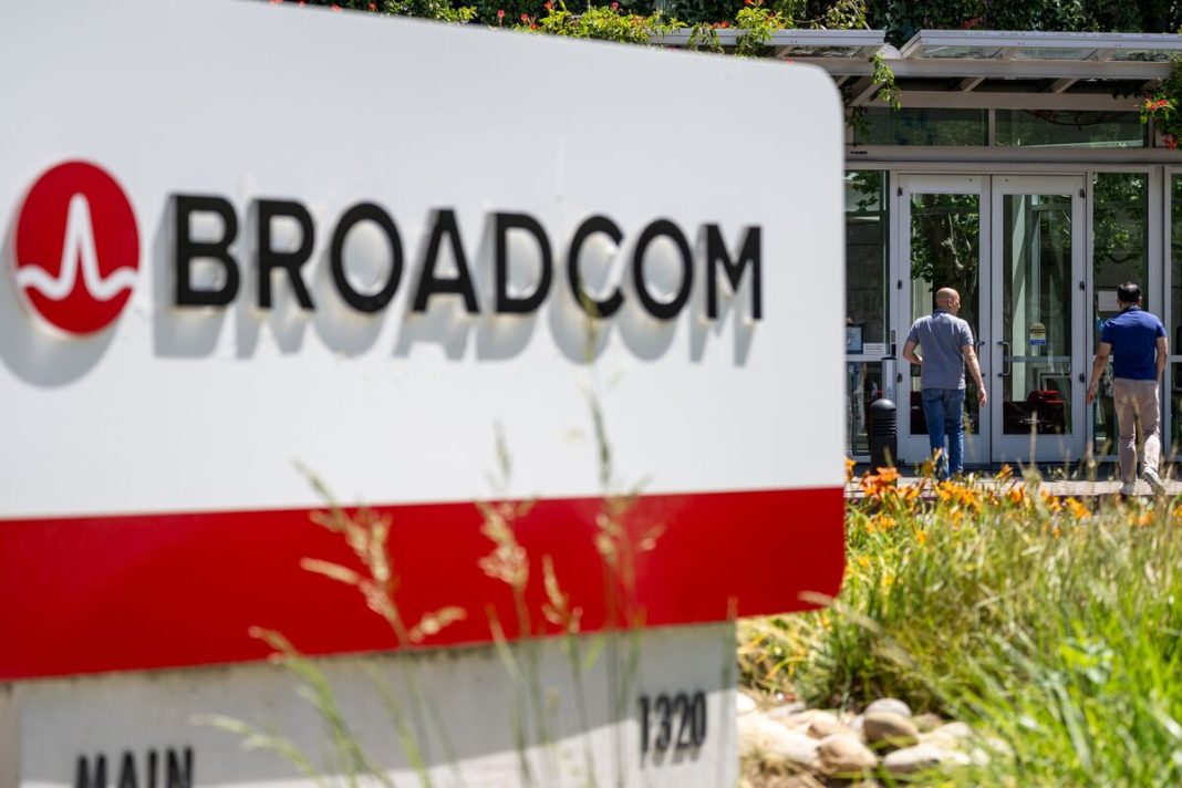 Broadcom stock falls because investors want bigger AI profits. Broadcom stock falls because investors want bigger AI profits.