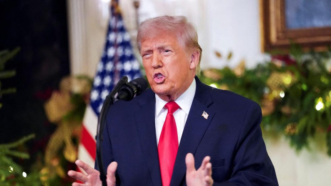 Trump in White House speech announces $1,776 bonus for U.S. troops, as he says economy is strong Trump in White House speech announces $1,776 bonus for U.S. troops, as he says economy is strong