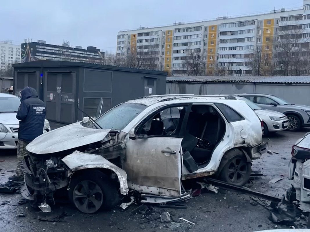 A Russian general was killed in a Moscow car bombing. A Russian general was killed in a Moscow car bombing.