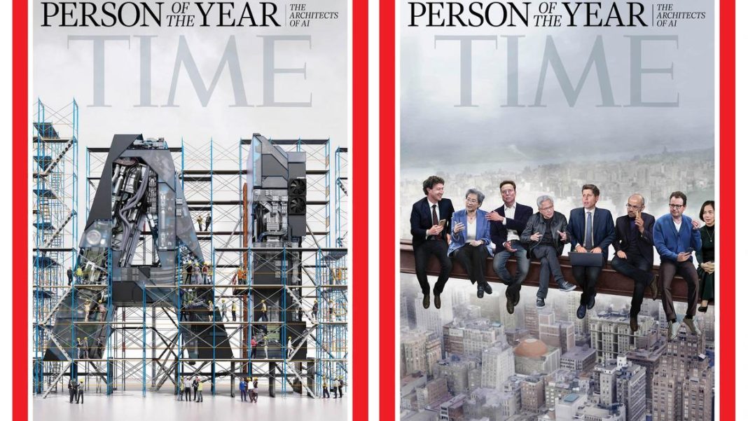 TIME magazine names 'Architects of AI' as its person of year for 2025