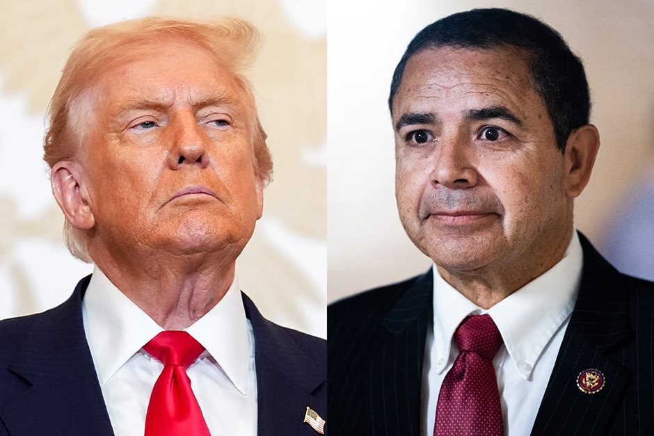 Trump slams Cuellar for running as a Democrat again, despite receiving a pardon. Trump slams Cuellar for running as a Democrat again, despite receiving a pardon.