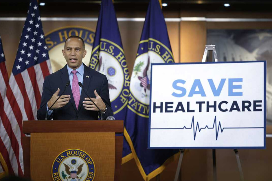 Jeffries: Johnson killed Trump’s healthcare plan