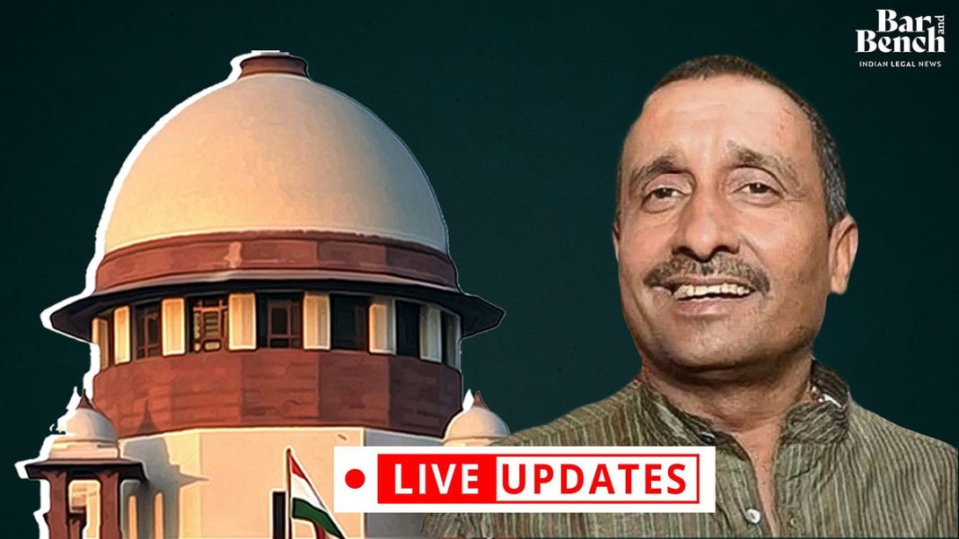 Supreme Court vacation bench hears CBI appeal against Kuldeep Singh Sengar bail [LIVE UPDATES]