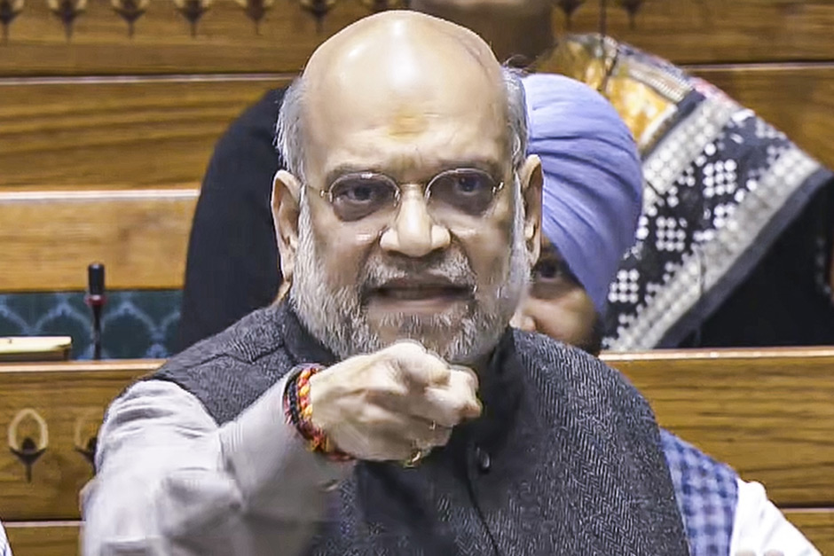 ‘First Nehru, then Indira and Sonia’: Amit Shah lists three instances of ‘vote chori’ by Congress; triggers protest ‘First Nehru, then Indira and Sonia’: Amit Shah lists three instances of ‘vote chori’ by Congress; triggers protest