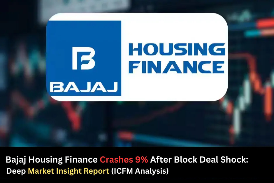 Bajaj Housing Finance share price crashes 9% on stake sale by Bajaj Finance via block deal. Do you own?
