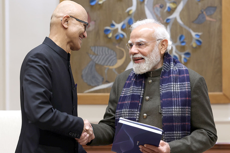 Microsoft to invest $17.5 billion for India’s AI-first future, CEO Nadella says Microsoft to invest $17.5 billion for India’s AI-first future, CEO Nadella says