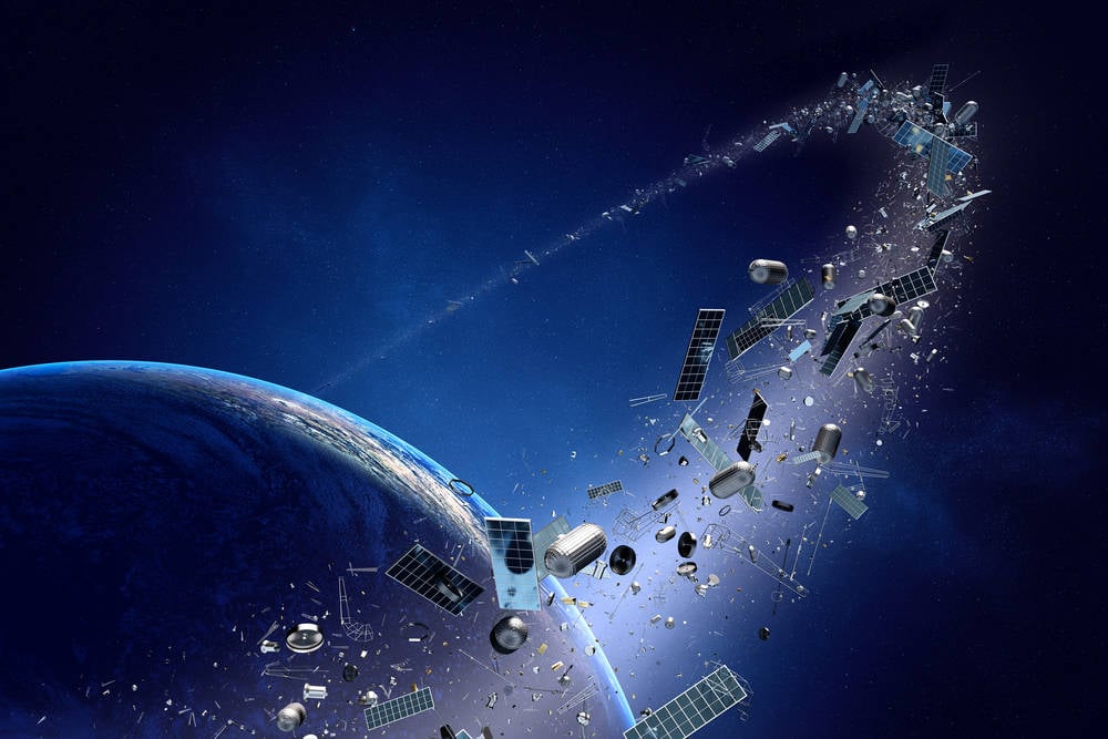 Starlink Satellite Bites the Dust, Leaving Orbital Debris Trail