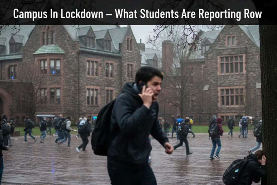 Brown University says there’s a report of an active shooter on campus. Brown University says there’s a report of an active shooter on campus.