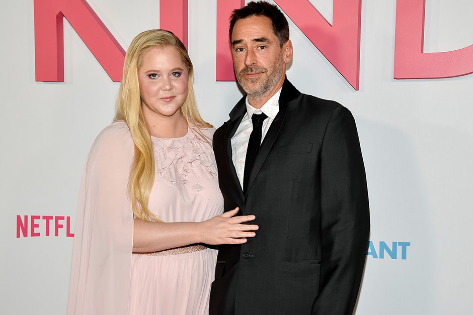 Amy Schumer says she and her husband are splitting up. Amy Schumer says she and her husband are splitting up.