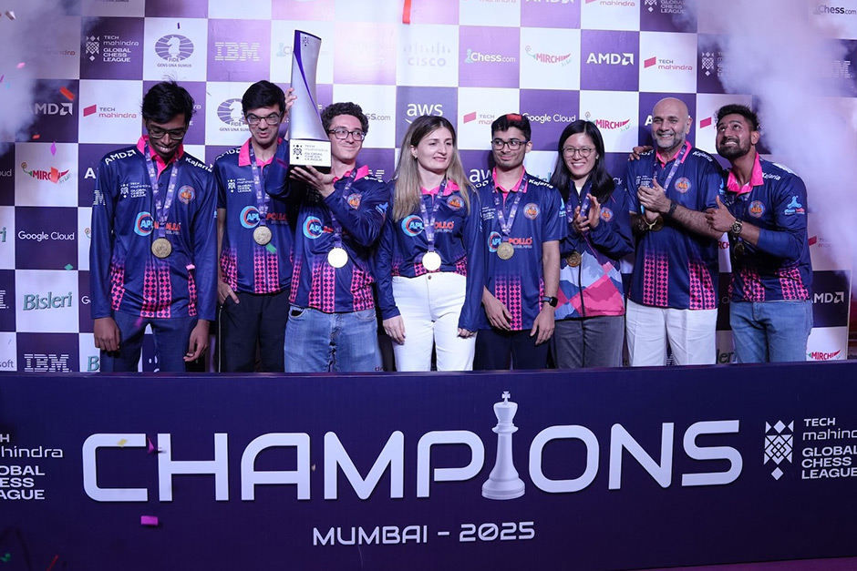 Caruana’s Alpine SG Pipers Win 2025 Global Chess League