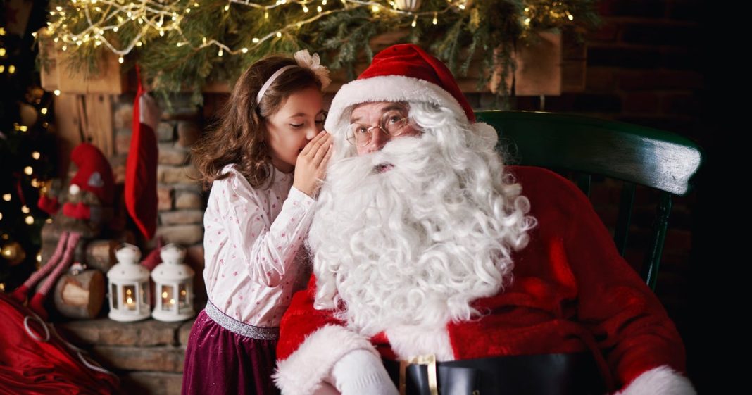 Turns out, even store Santas are having trouble finding work these days.