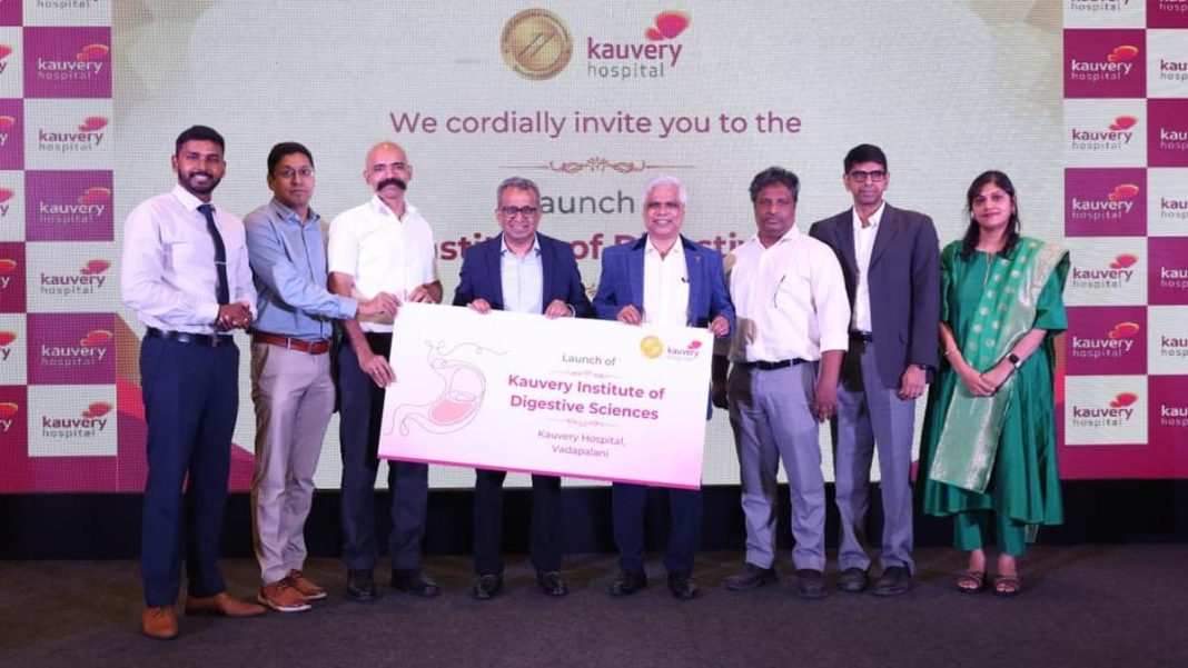 Kauvery Hospital launches institute of digestive sciences Kauvery Hospital launches institute of digestive sciences