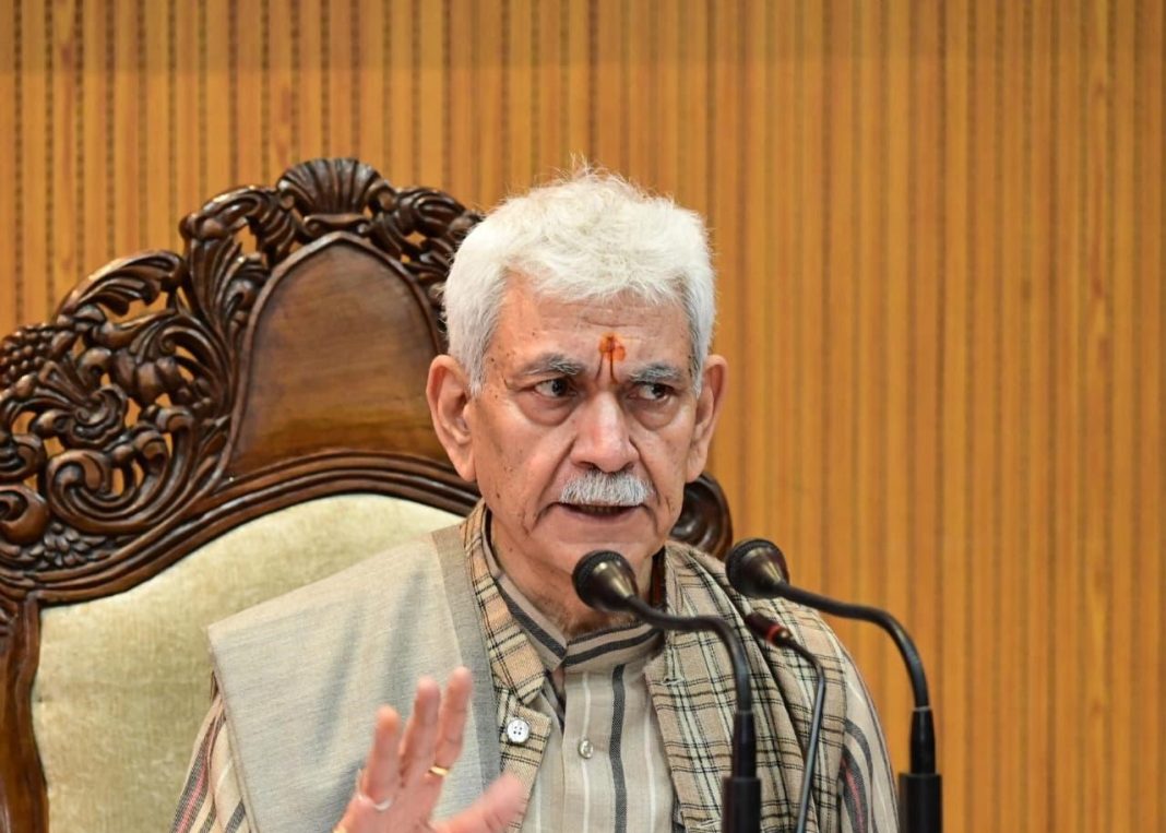 LG Sinha Terminates Services Of 103 Fire Dept Employees Over Recruitment Fraud LG Sinha Terminates Services Of 103 Fire Dept Employees Over Recruitment Fraud