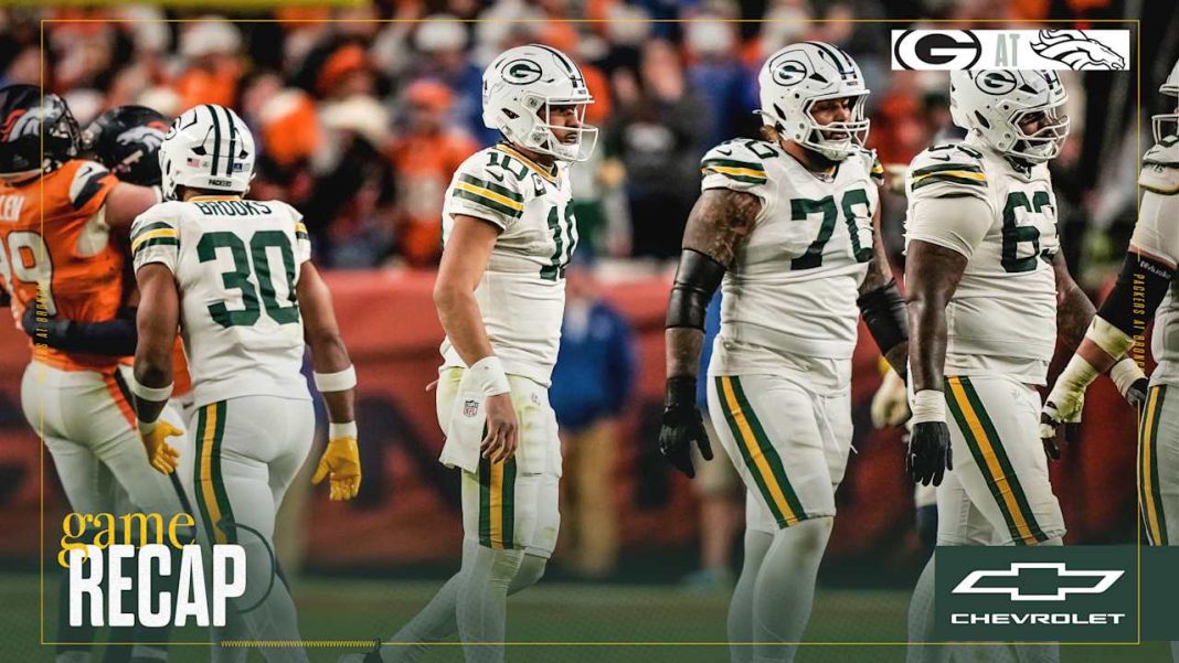 The Packers lost to the Broncos. Here are 5 things that stood out. The Packers lost to the Broncos. Here are 5 things that stood out.
